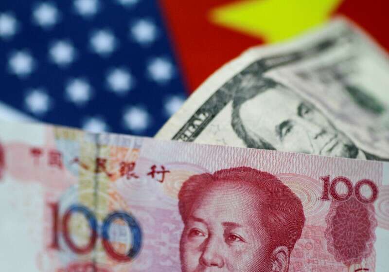 Yuan, um mit dem erneuten Dollar zu kämpfen, als China von Bloomberg zurücksteht